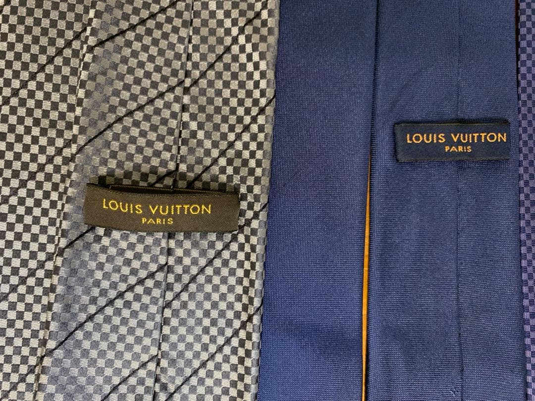 N0712-14☆LOIS VUITTON ルイ ヴィトン ネクタイ 3本セット ネクタイ