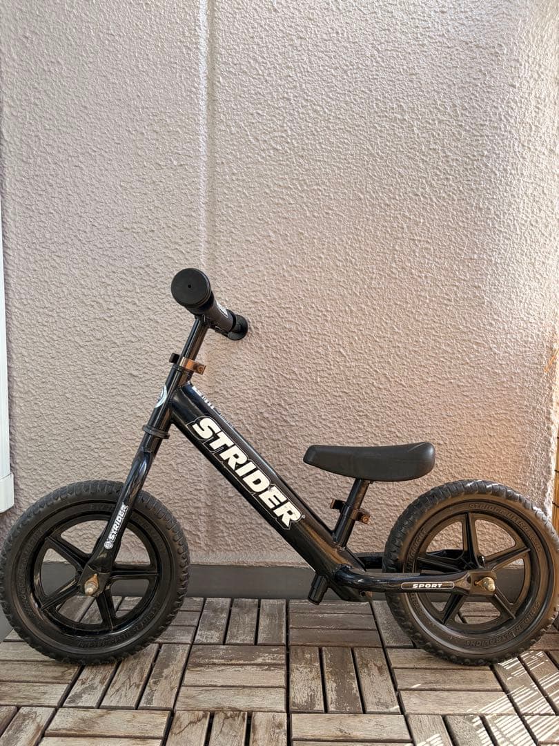 STRIDER バランスバイク SPORT ブラック - メルカリ