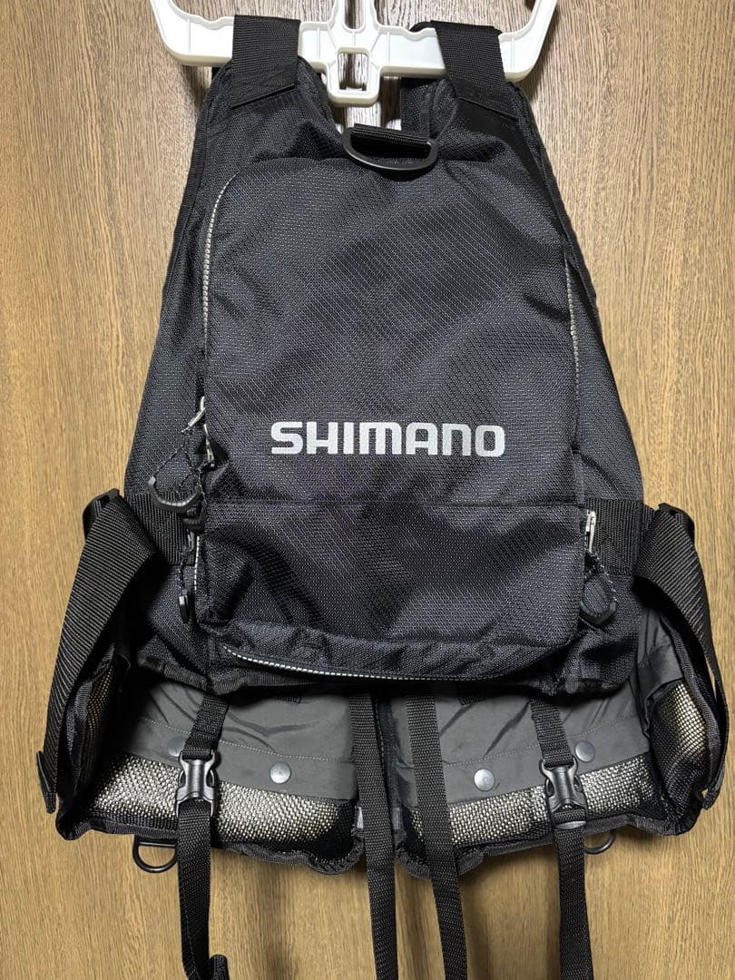 SHIMANO シマノ ライフジャケット ブラック　VF-024U