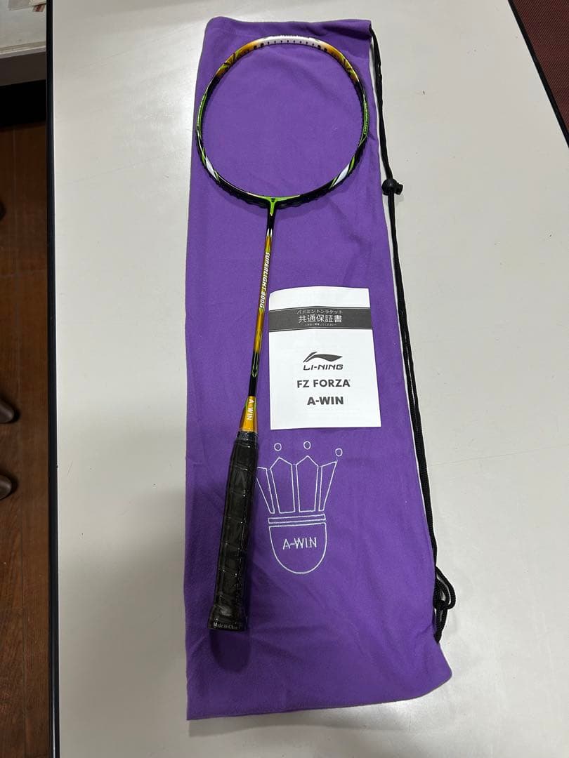 A-WIN SUPERLIGHT 800G バドミントンラケット 5U5 - メルカリ