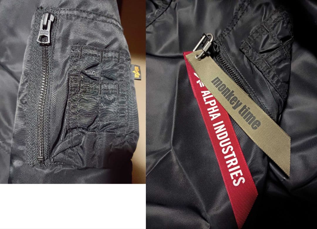 ALPHA × monkey time CWU-36P mod 4-5回着　XL