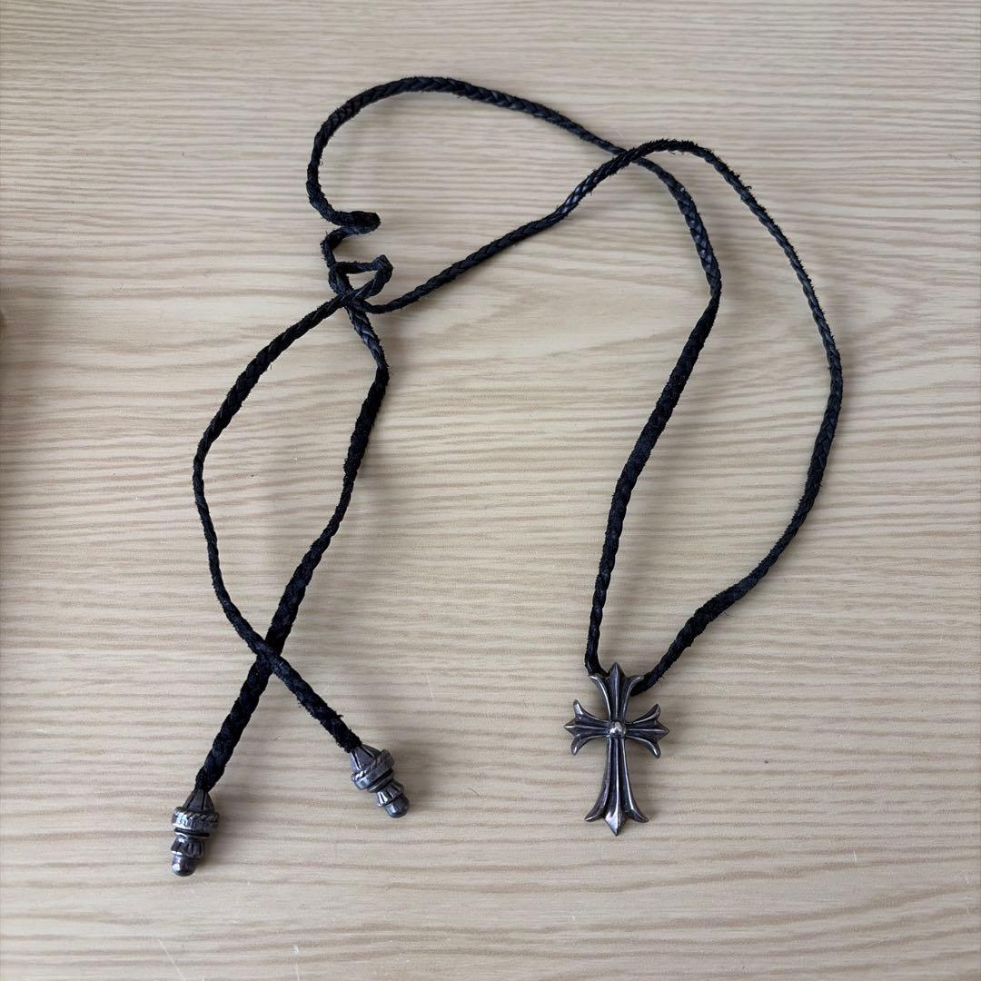 正規品CHROME HEARTS CHスモールクロス チョーカー - メルカリ