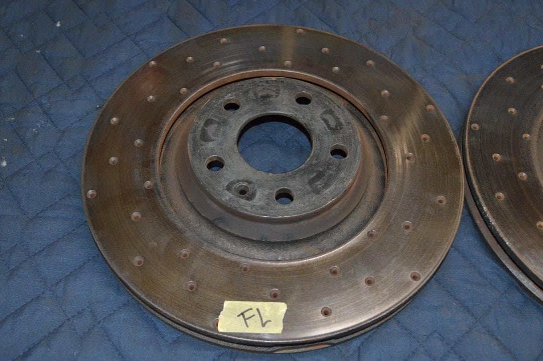 ECS フロント用ドリルドローター　GOLF7R 7.5R GTIクラブスポーツ