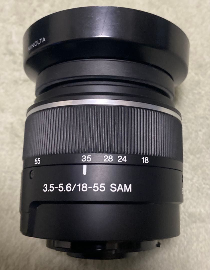 値下げ シャッター回数1197回 SONY α58 SLT-A58Wズームセット - メルカリ