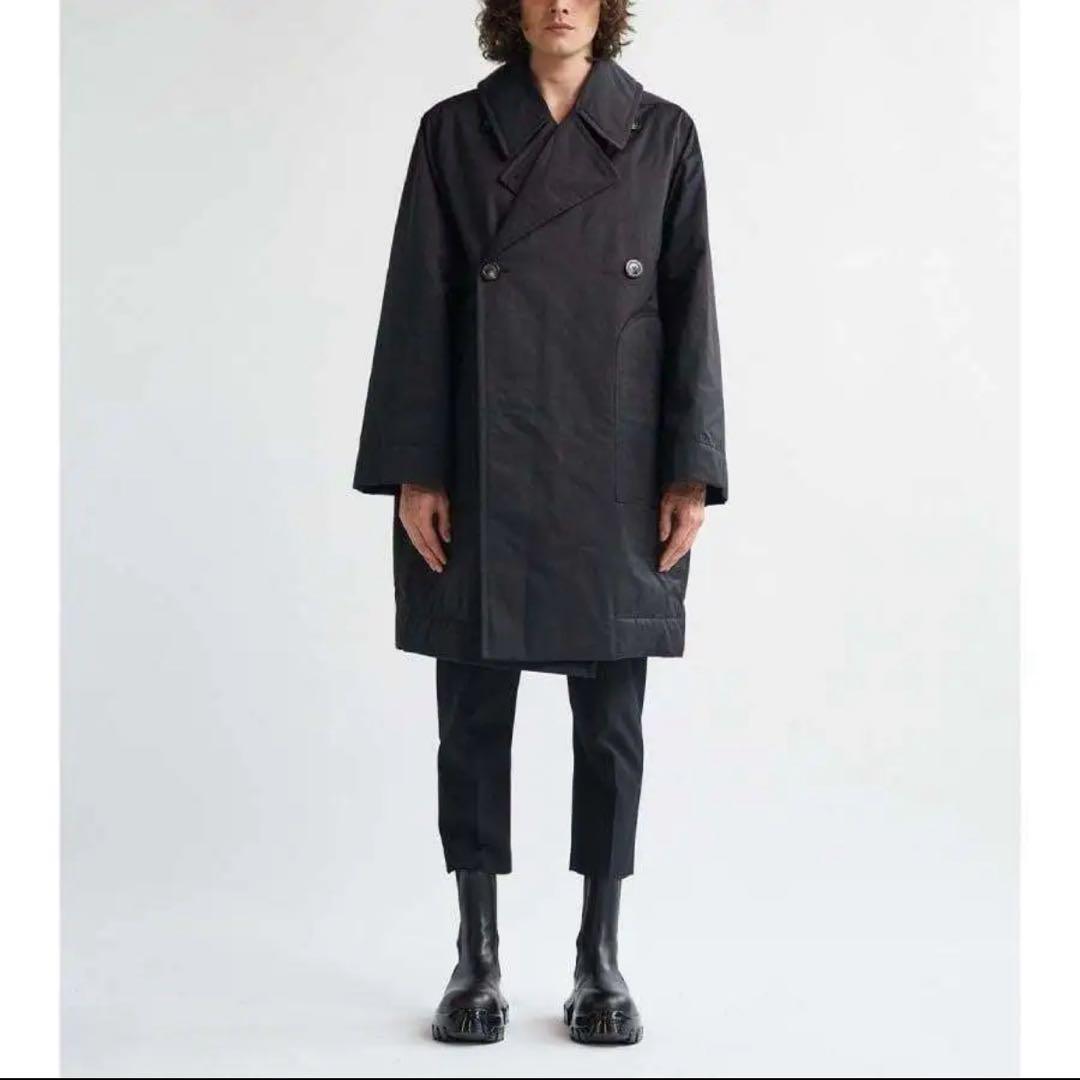 【美品】Rick Owens ダブルコート 21FW 定価27.5万　ドレラ 新品未使用 定価27 5万 Rick Owens / リックオウエンス 21AW DRELLA