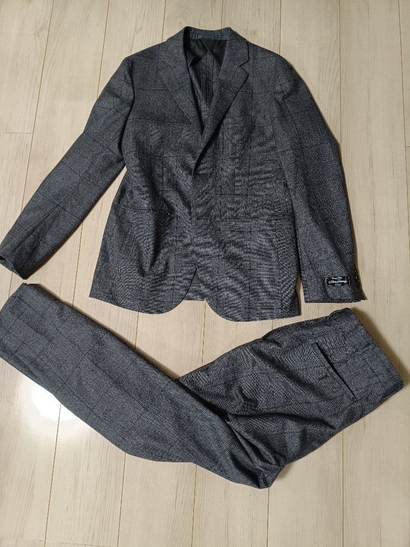 EDIFICE エディフィス サキソニーウール セットアップ スーツ M EDIFICE（エディフィス） ジャケット テーラードジャケット SUPER