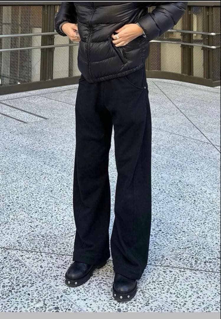 OmarAfridi Twisted Lounge Pants black 44 - メルカリ