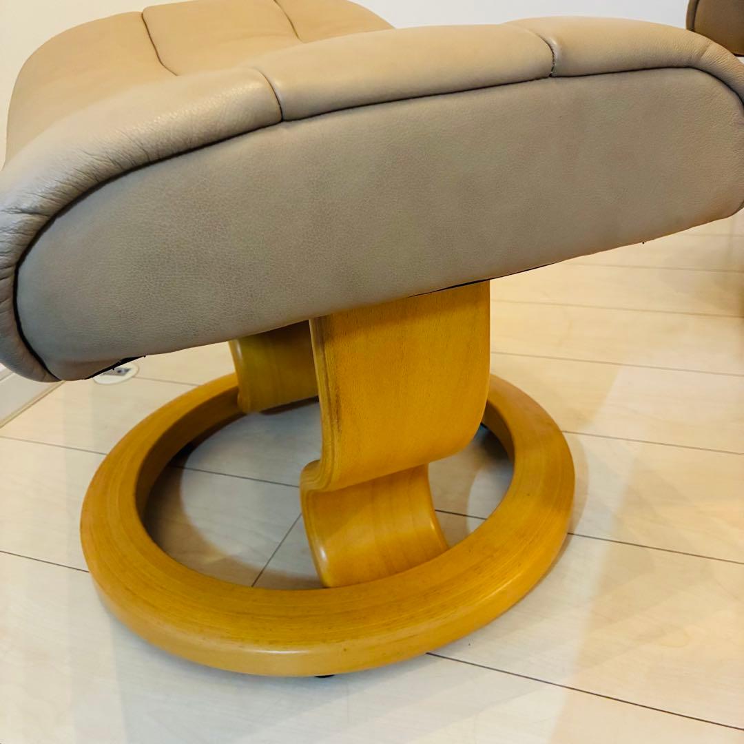 エコーネスストレスレスチェアオパールクラシックMオットマン 本体とセット購入限定