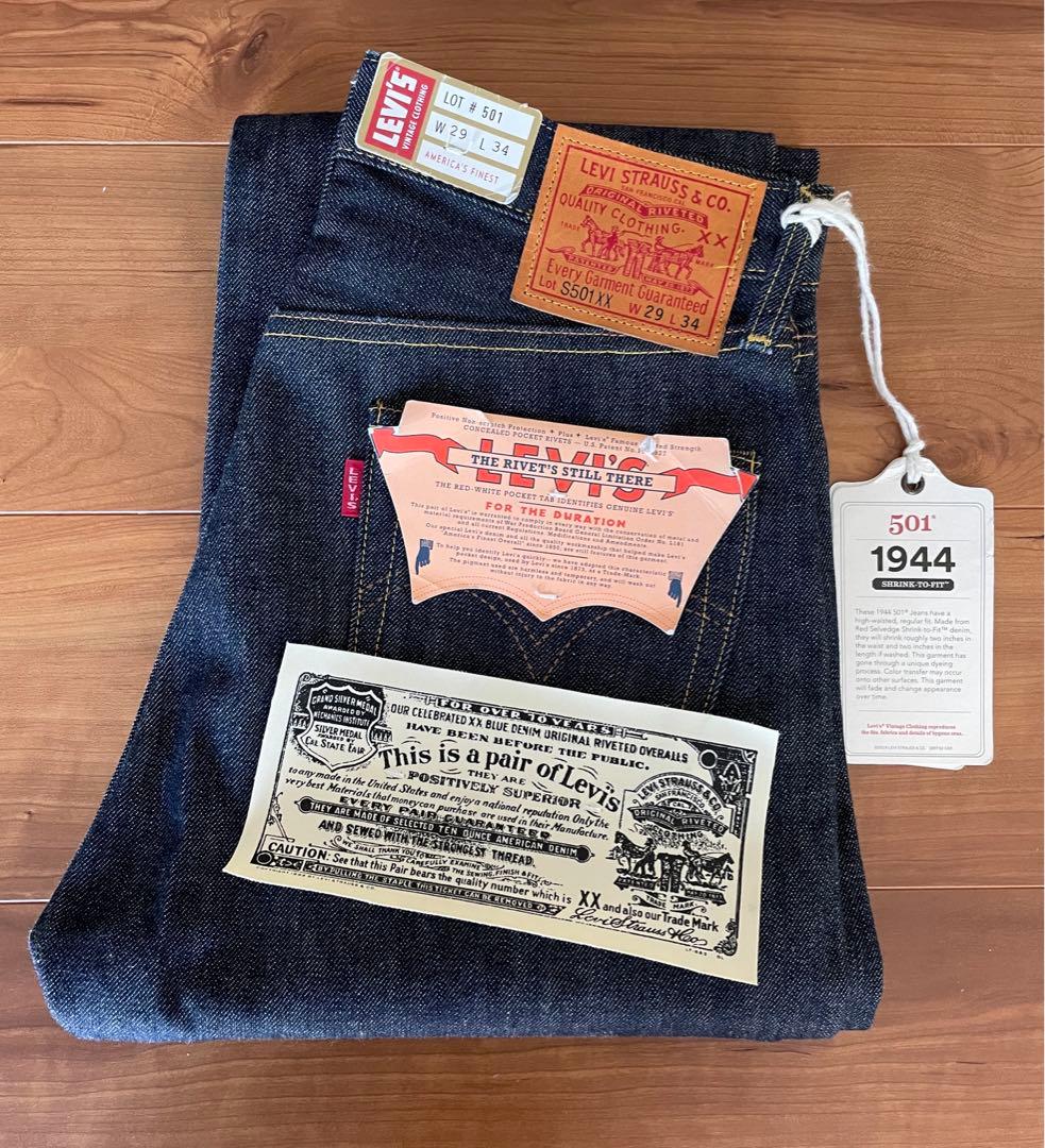 リーバイス S501XX 1944 LVC W29 大戦モデル ブルガリア製 - メルカリ