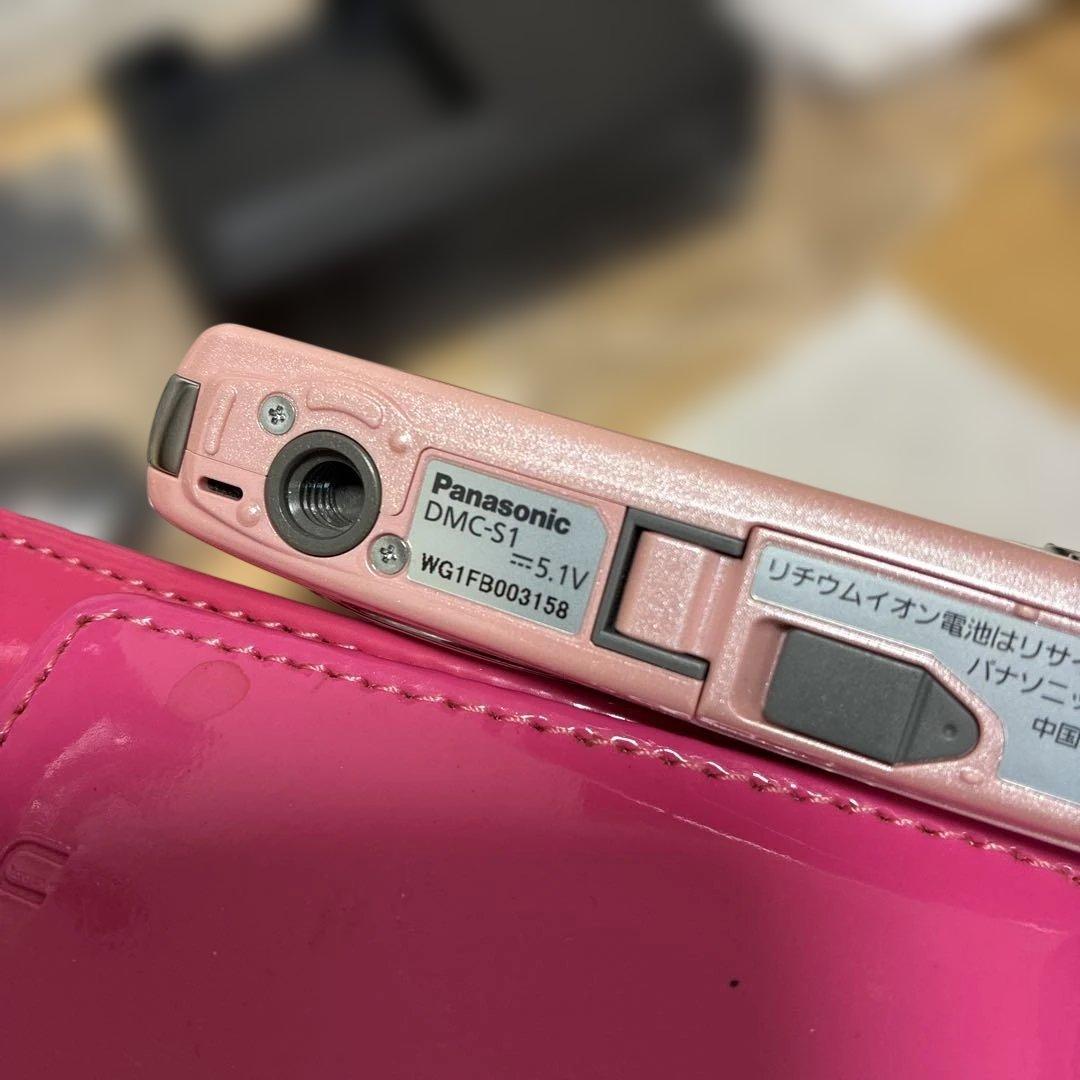 Panasonic LUMIX DMC-S1 ピンク 中古美品 付属品付き - メルカリ