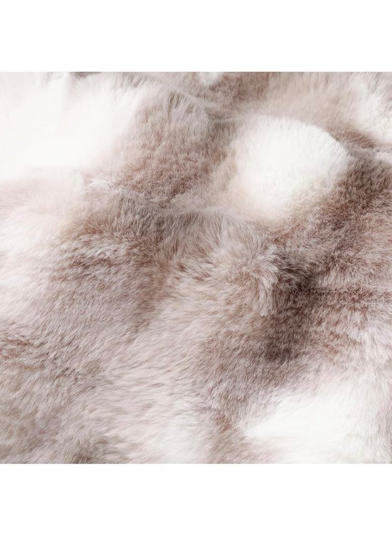 新品未使用 WARMY ポコモコファー 掛け布団カバー 枕カバー シングル