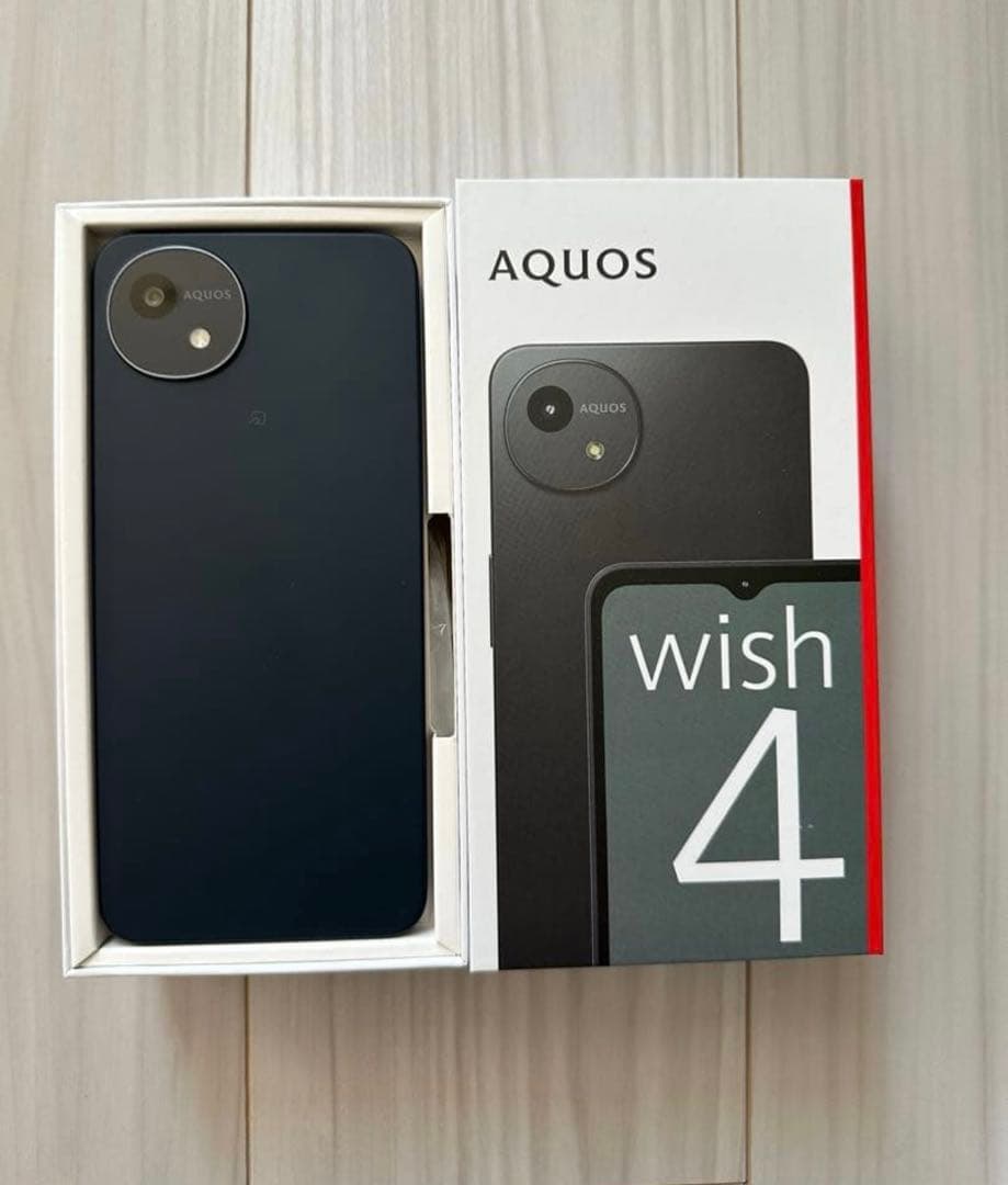AQUOS wish4 ブラック 64GB