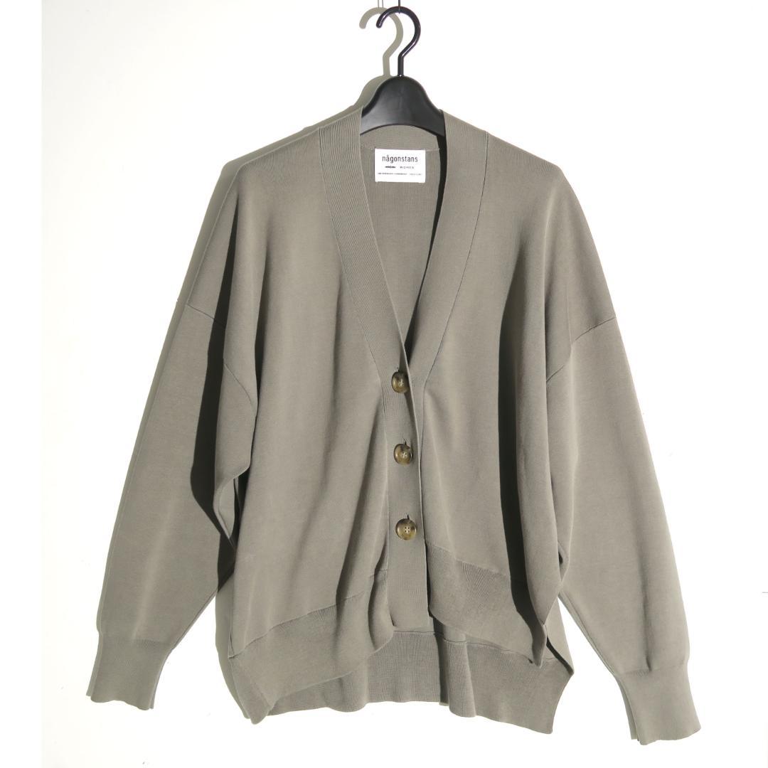 nagonstans アシンメトリーカーディガン ナゴンスタンス Mサイズ