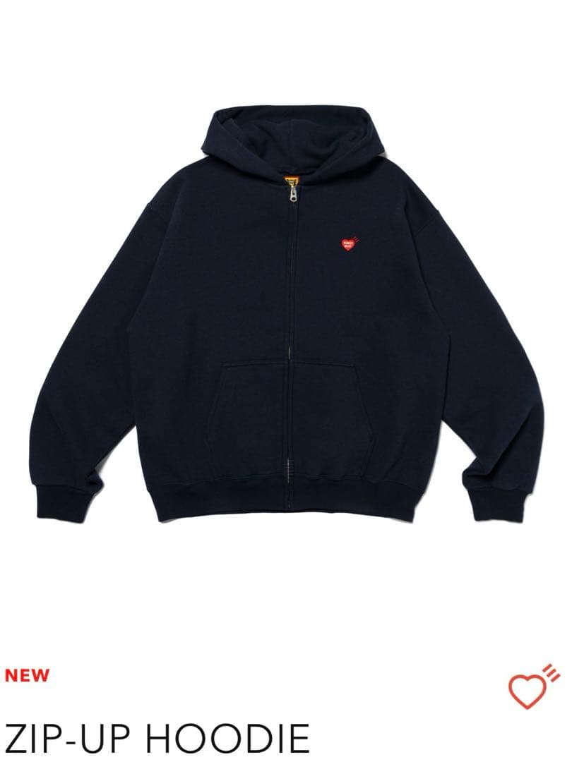 human made ジップパーカー - メルカリ