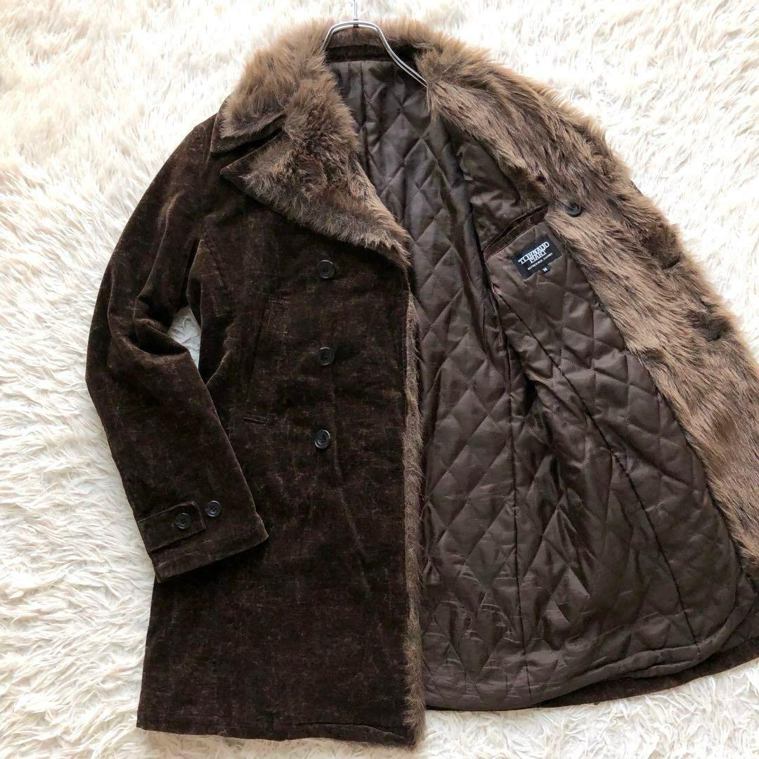 【美品】トルネードマート　ファーコート　茶　ベルベット　y2k キルティング 2026年最新】トルネードマート ファー ジャケットの人気アイテム