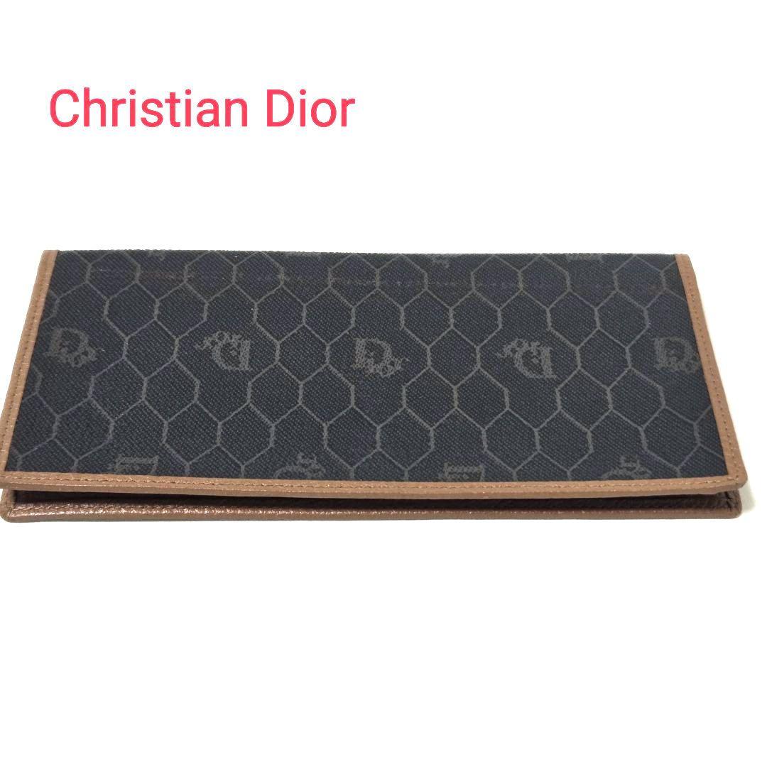 ✨希少、レア✨クリスチャンディオール 長財布 ハニカム柄