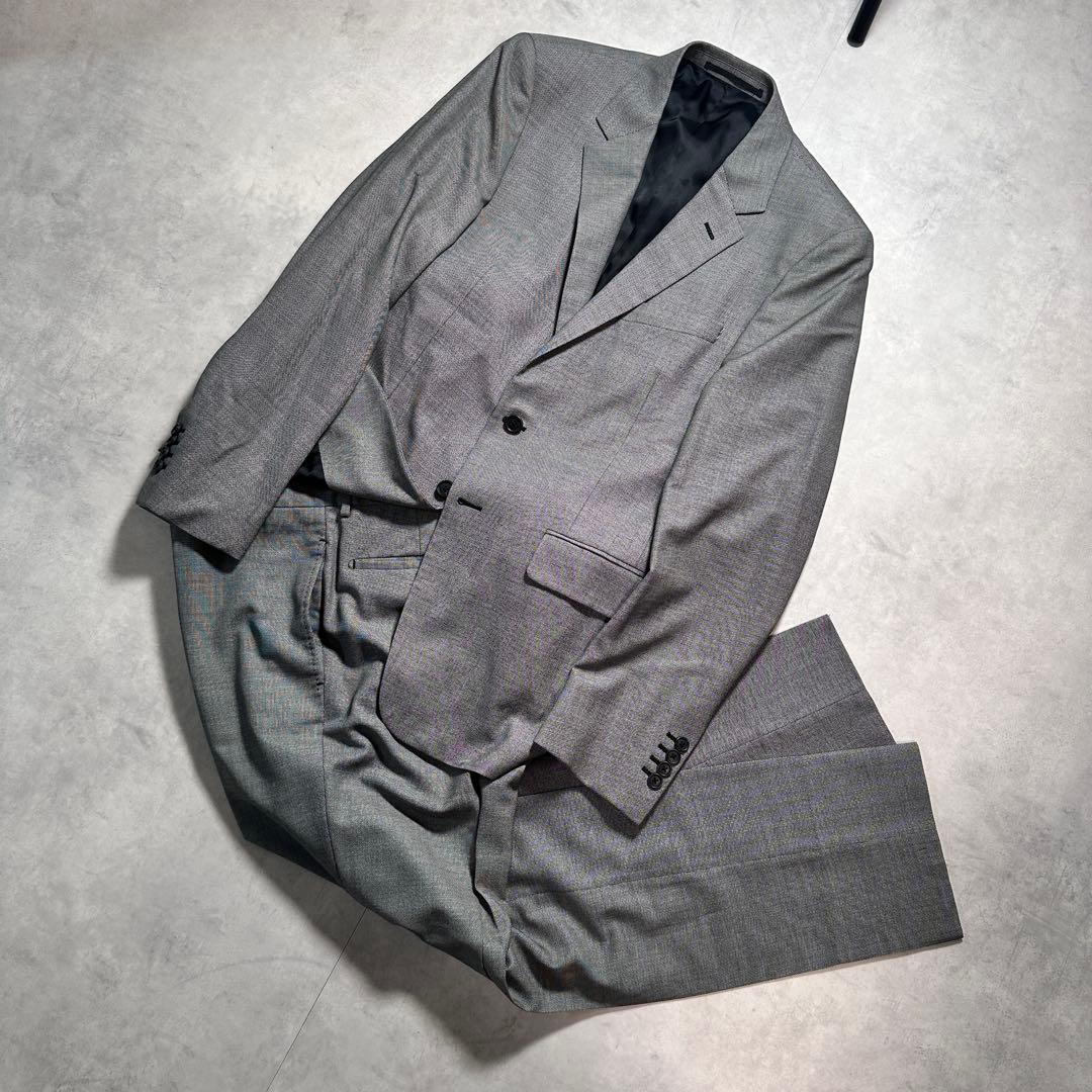 PRADA プラダ スーツ セットアップ グレー 48R 高級感 チェック柄