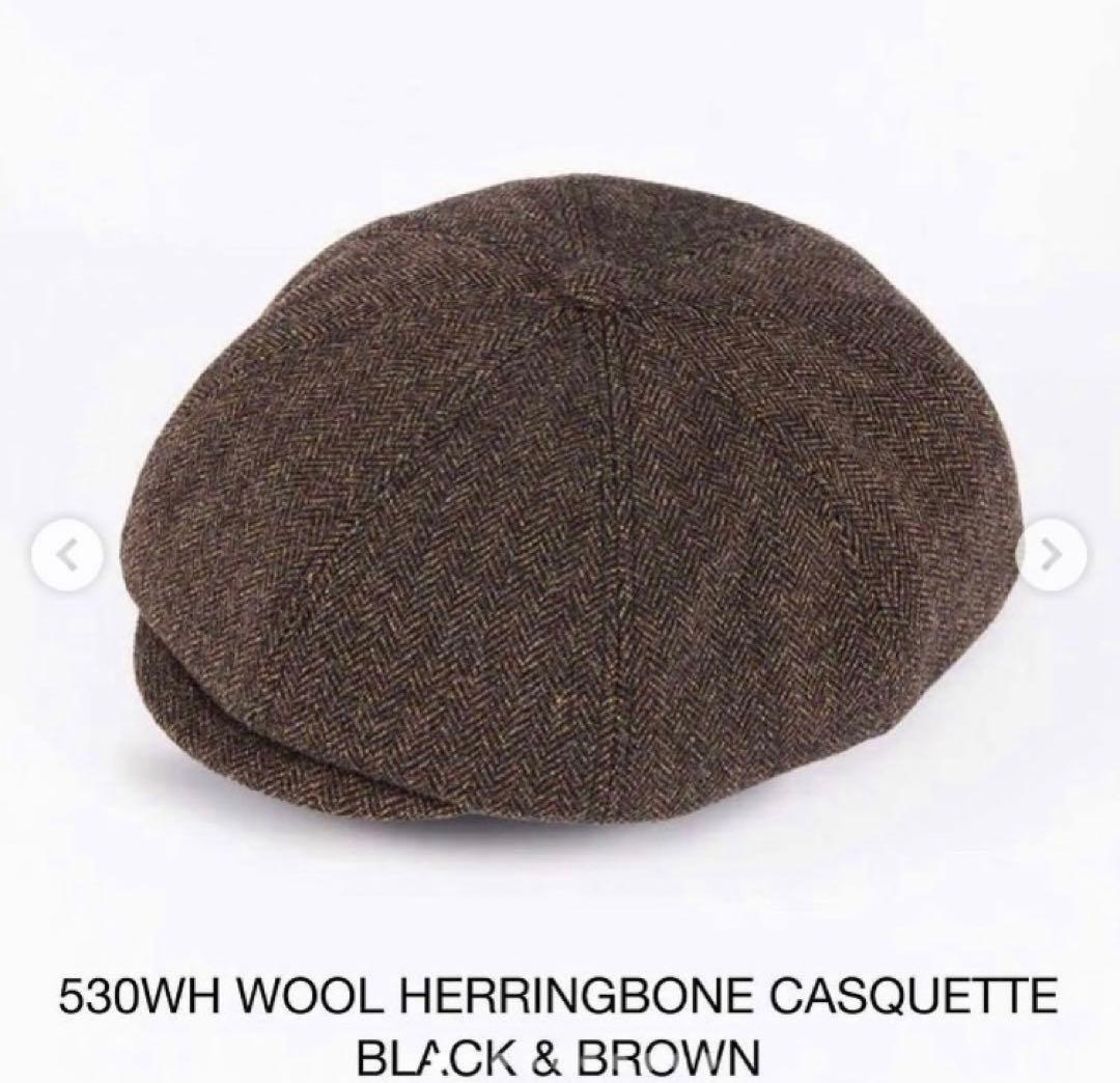CPH 530WH WOOL HERRINGBONE CASQUETTE M/L - メルカリ