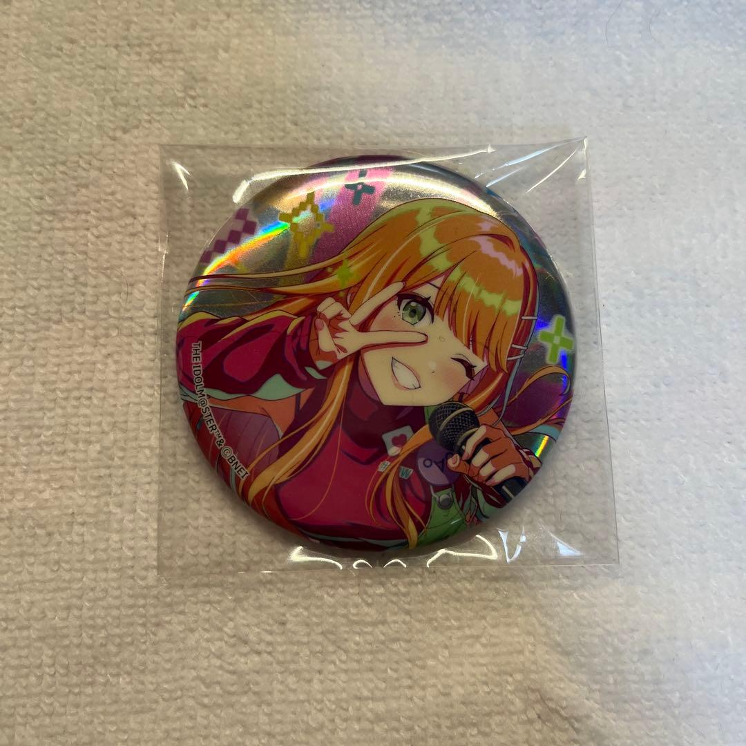 学園アイドルマスター 学マス 紫雲清夏 ホログラム缶バッジ ミラクル