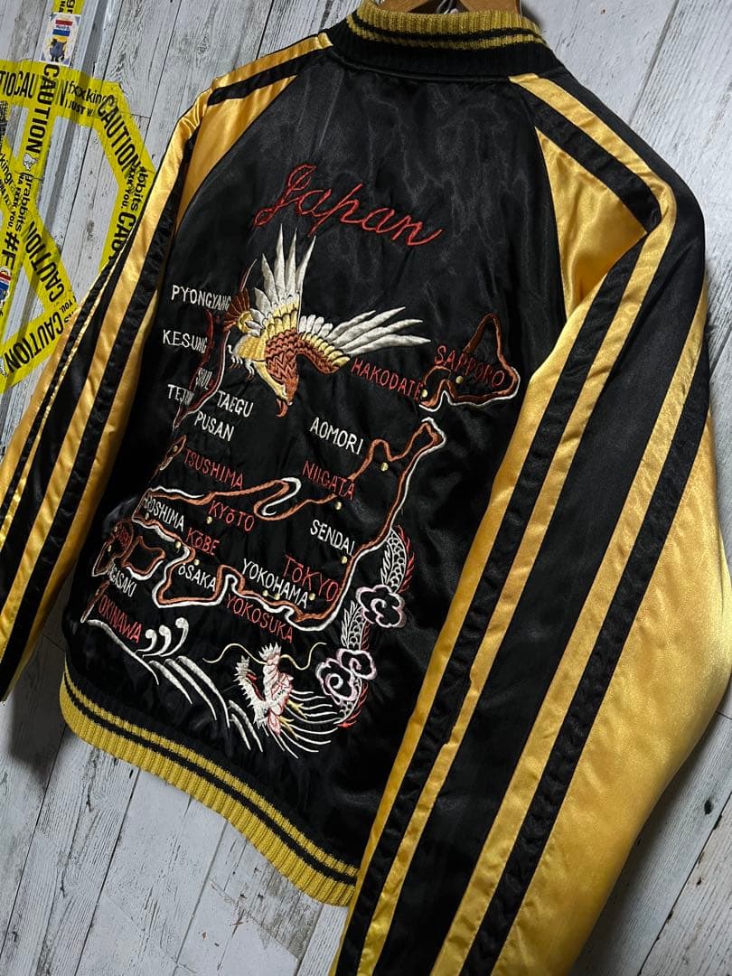 日本旅行/極名作 シュガーケーン スカジャン リバーシブル 東洋