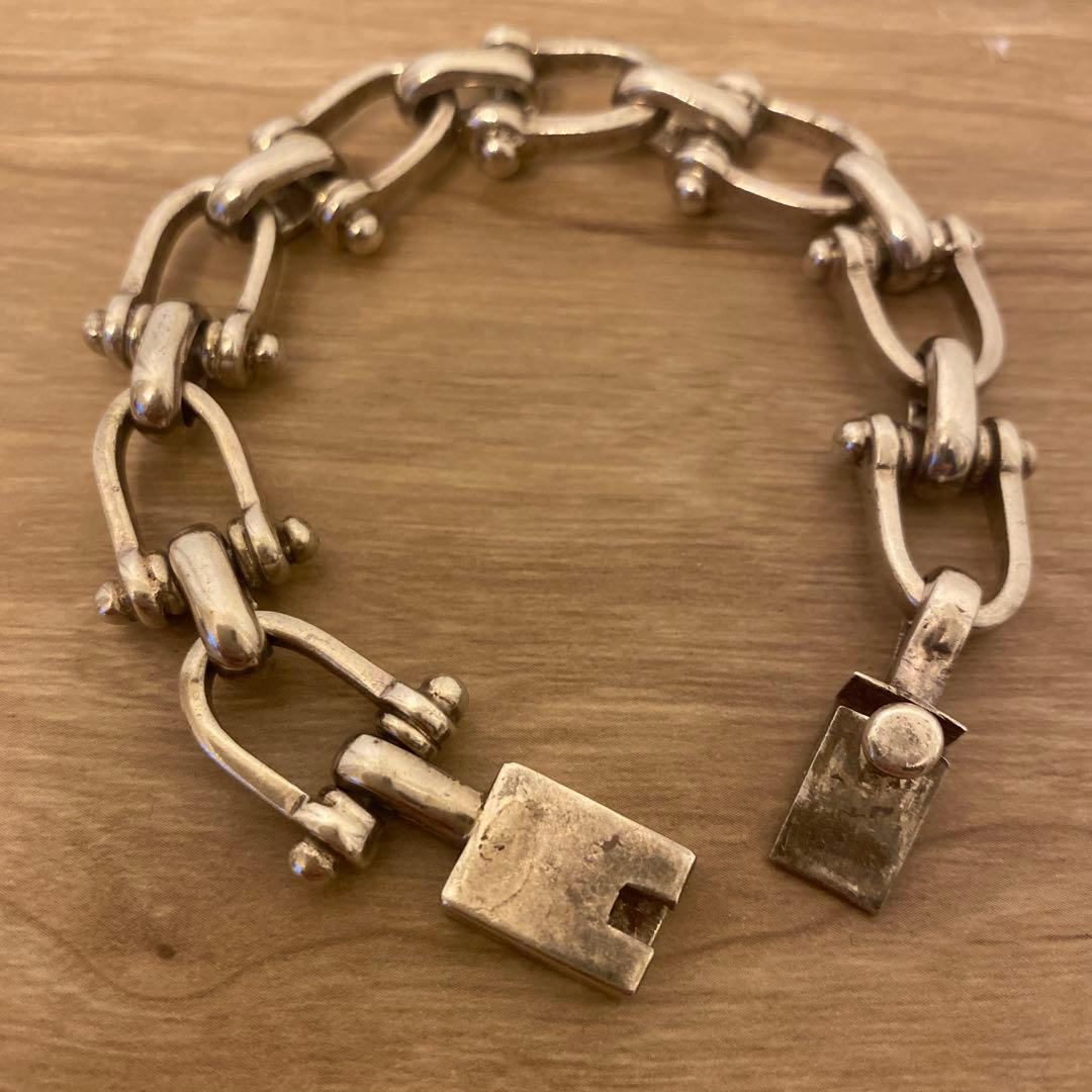 シルバー925 ホースビット ブレスレット タスコ メキシコ製 - メルカリ