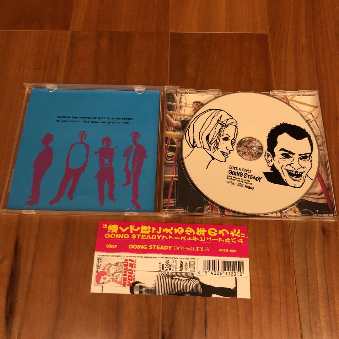 GOING STEADY / BOYS&GIRLS 2ndプレス 黄緑色ジャケ - メルカリ