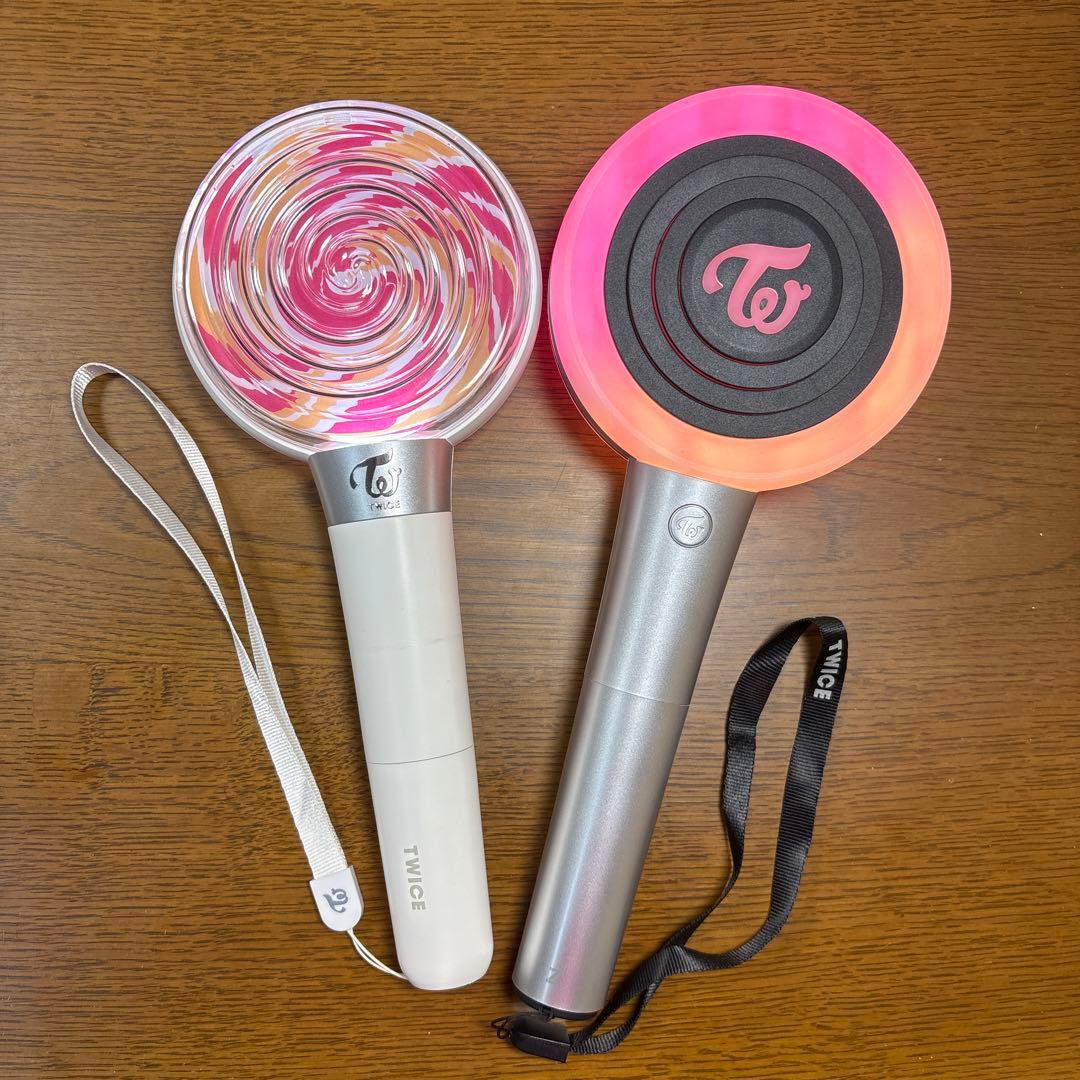 TWICE ペンライト 初代＆CANDY BONG Z - メルカリ