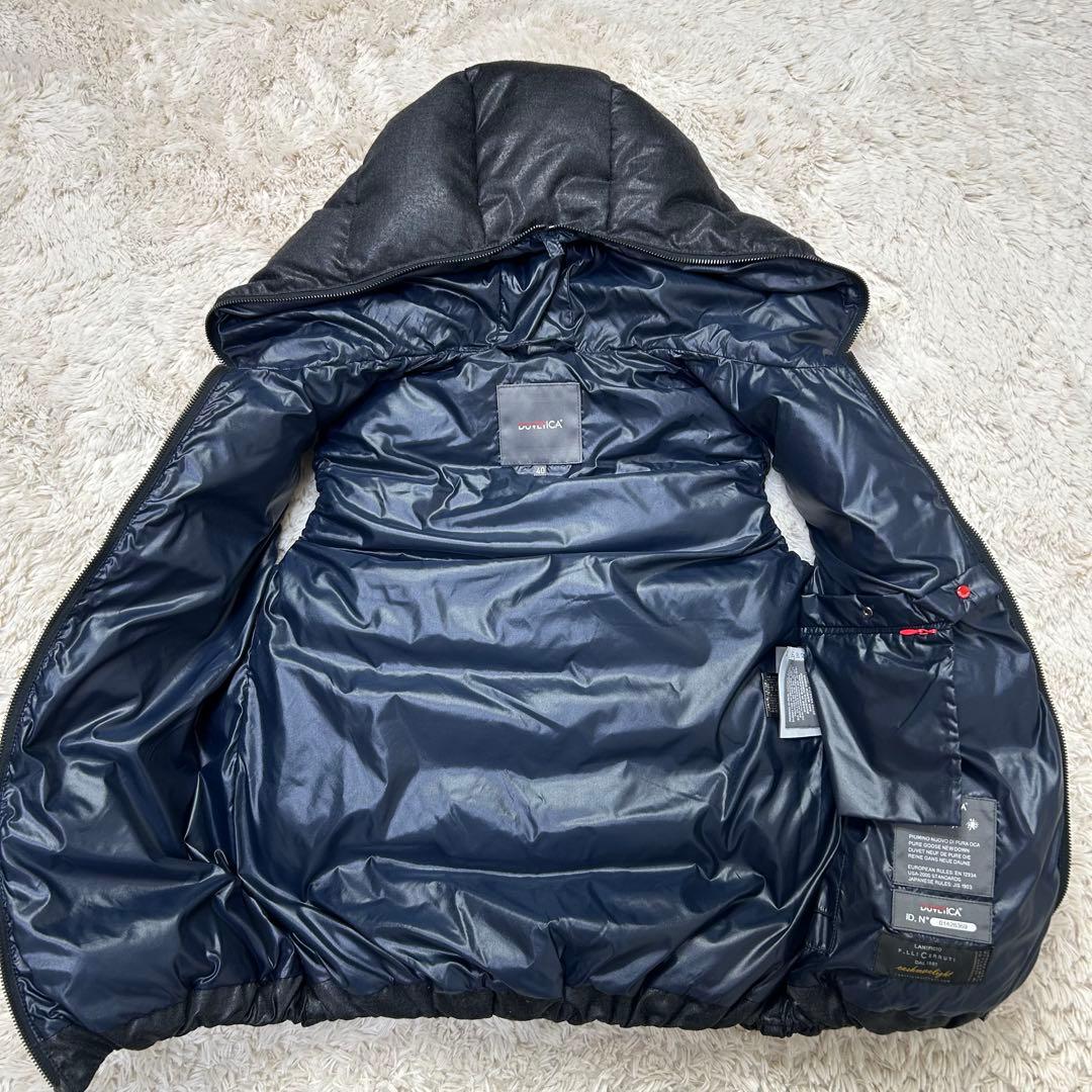 DUVETICA FEBEDUE カシミヤ混 ダウンベスト レディース40 別注