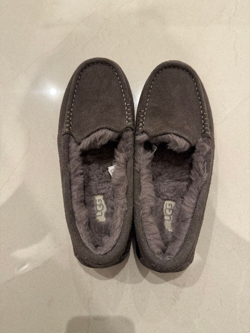 秋桜様UGG ブラウングレー モカシン 1262-0056-sale.jpg