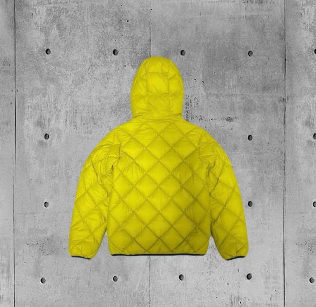 mont-bell リバーシブル ダウン ブルー/イエロー