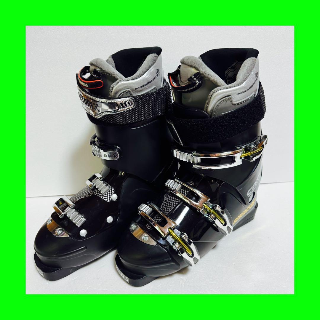 未使用27-27.5cm GENFACTORY CARVE 7 スキーブーツ黒 GEN FACTORY（ゲンファクトリー） 【5日限定！全品P10倍！】スキー