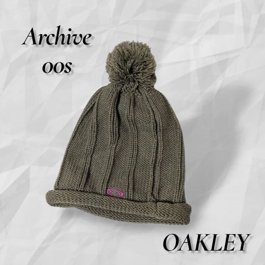 Archive 00s OAKLEY オークリー knit cap ニット帽 - メルカリ