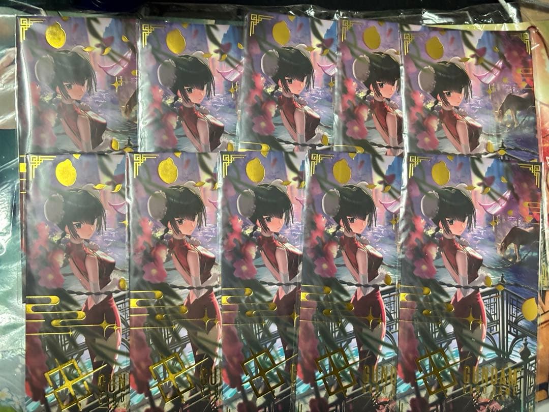 ガンダムカードゲーム 王留美 EXリソース GCG 中国限定 10枚セット