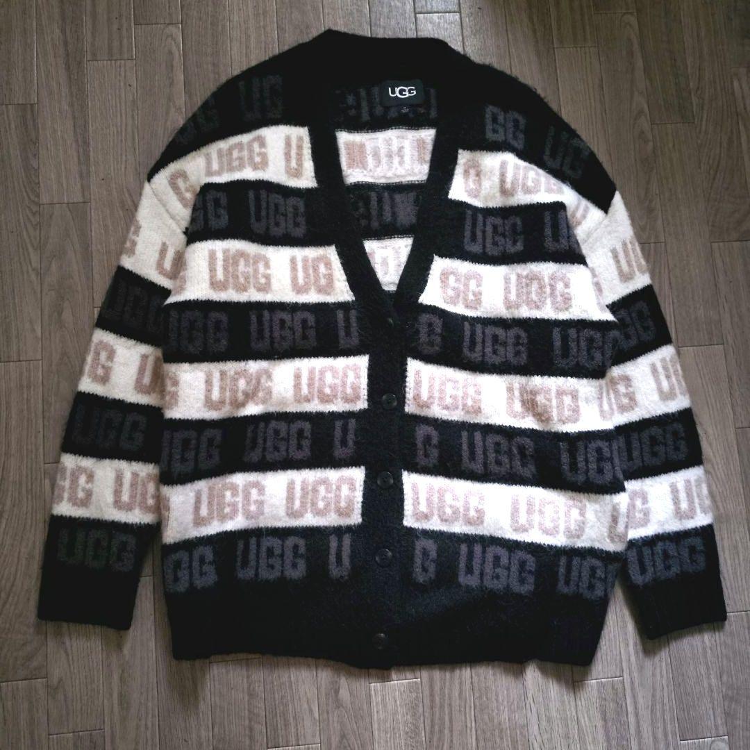 美品 UGG Graphic Logo Cardigan サイズM - メルカリ