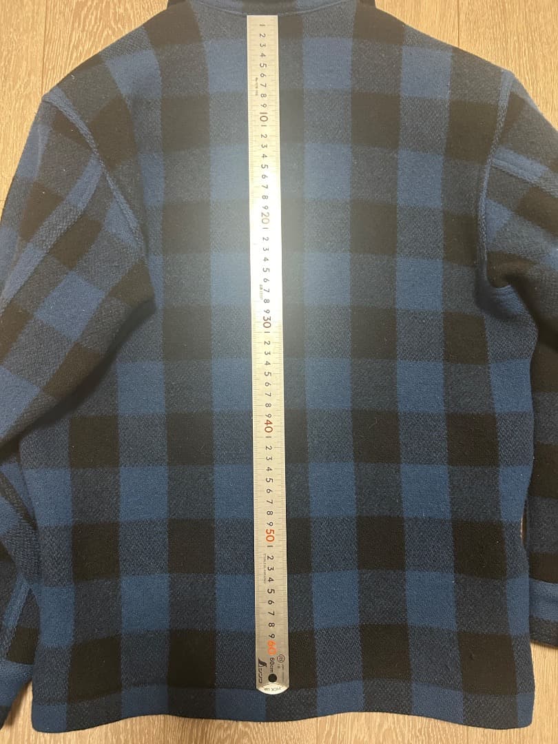 動力付き The Tenderloins 青黒チェックジャケット ファッション