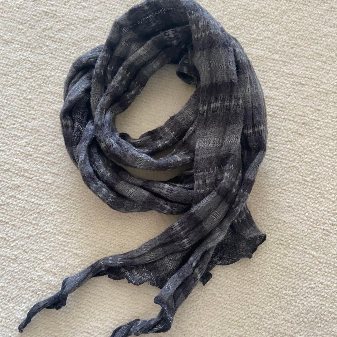 極美品】ナンバーナイン 07SS ストール フェアアイル柄 BIRDS期 - メルカリ