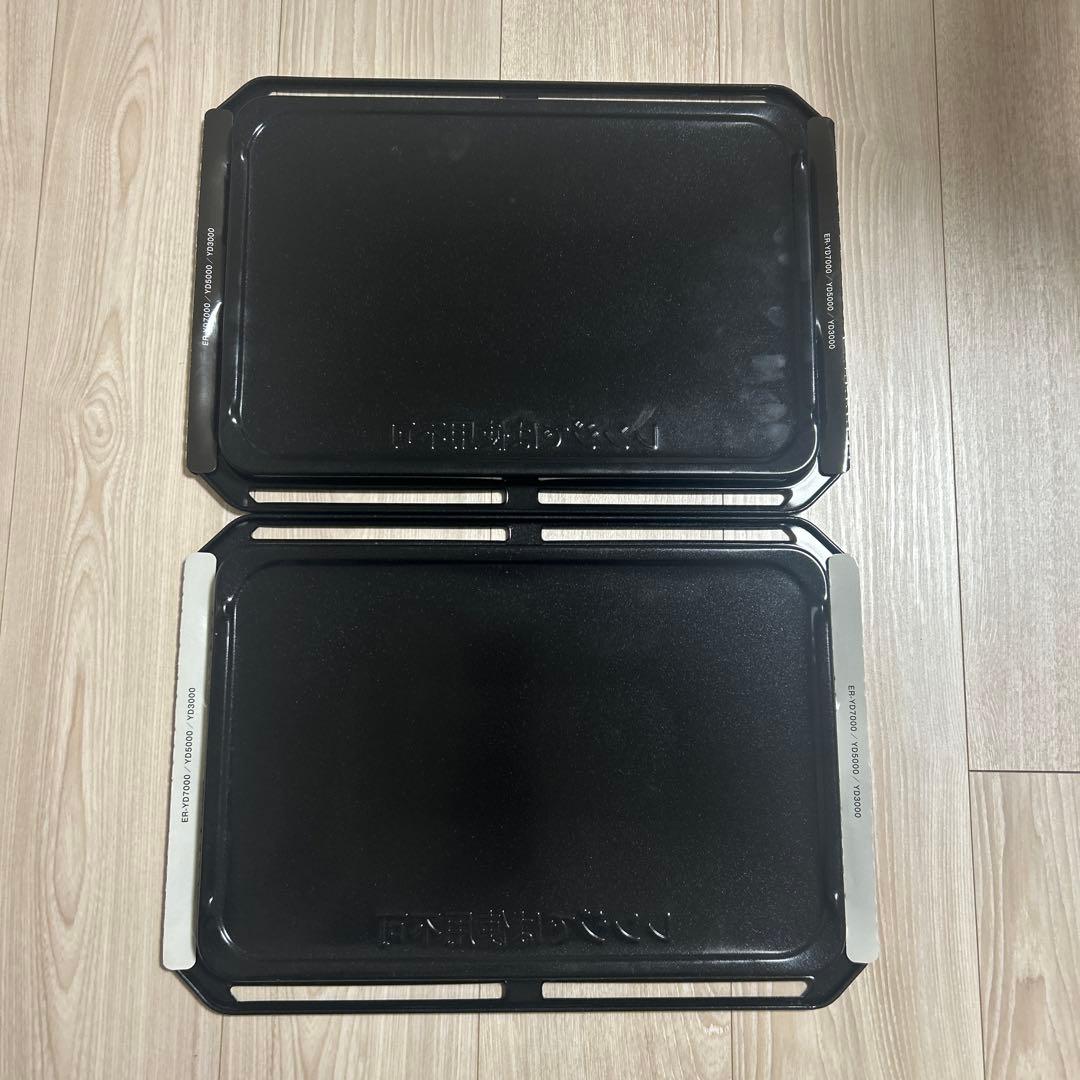 東芝 石窯ドーム 角皿 スチーム レンジ オーブン ER-YD3000 2枚 - メルカリ