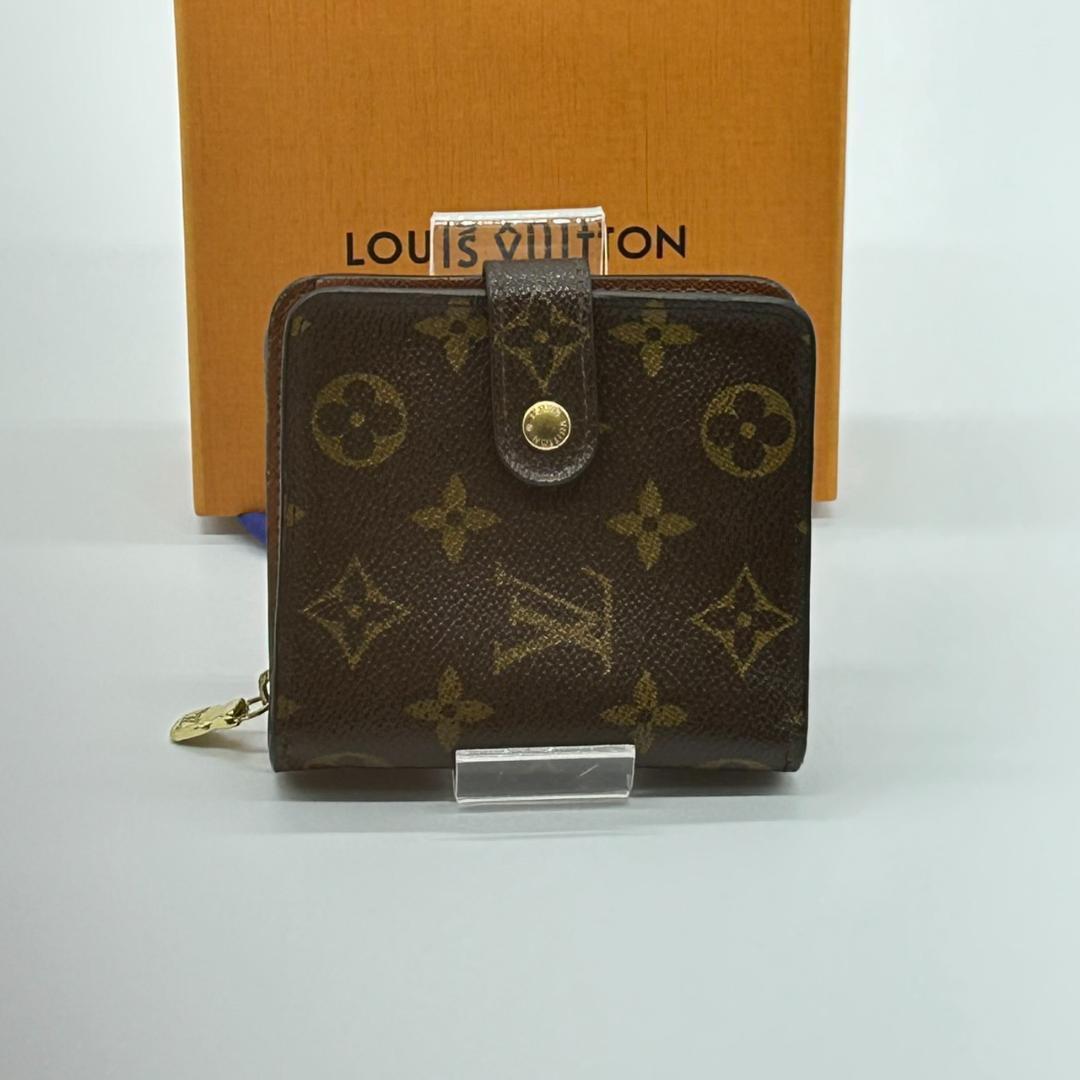 ルイヴィトン モノグラム 二つ折り財布 コンパクトジップ - メルカリ