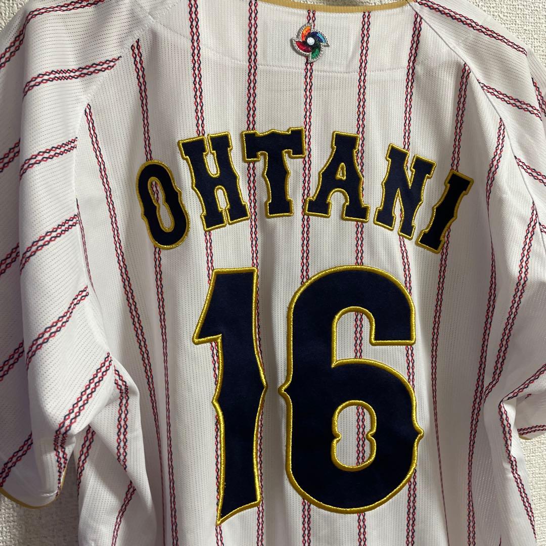 WBC 2026レプリカユニフォーム（刺繍） ホーム 大谷翔平 L - メルカリ