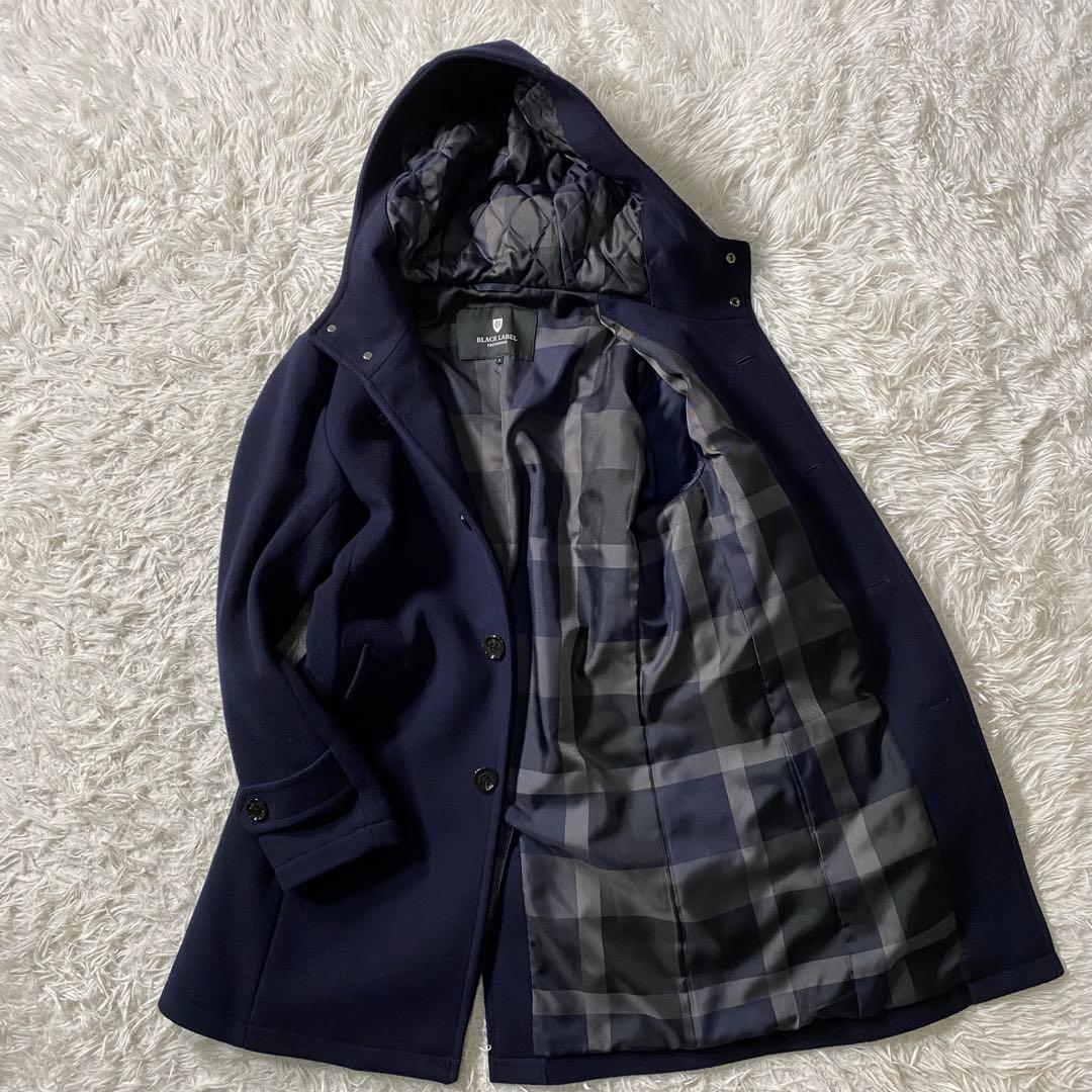 極美品】ブラックレーベルクレストブリッジ フーデッドコート ノバ