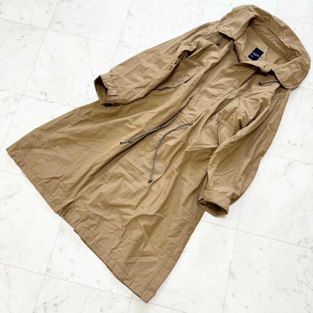 【美品】45R 908モッズコート リバーシブル ユニセックス スプリングコート 45Rバックサテン×ナイロン裏毛の908カナディアンモッズコート: WOMEN｜45R