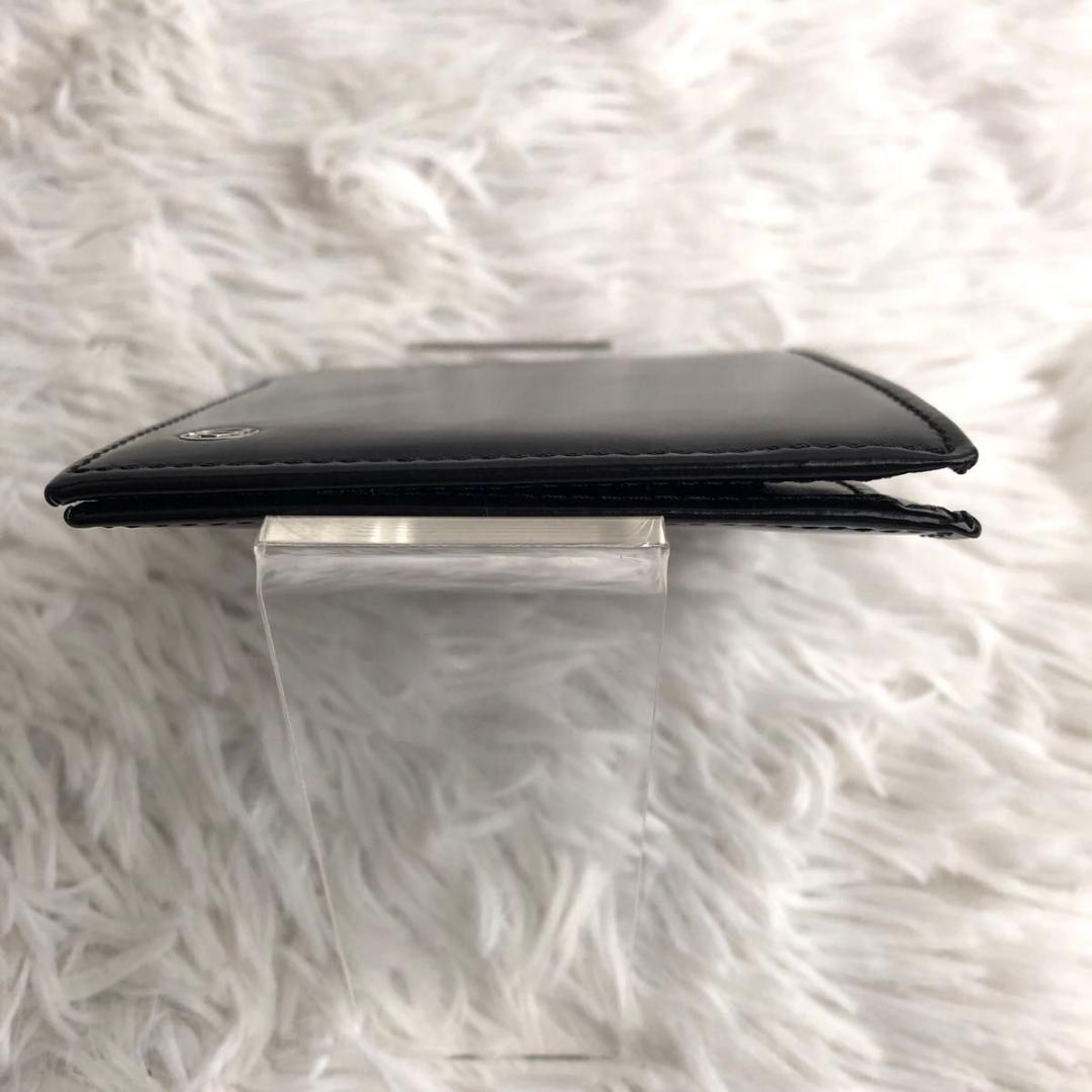 財布 ブランド 二つ折り Cartier カルティエ パシャ 本革 レザー 黒