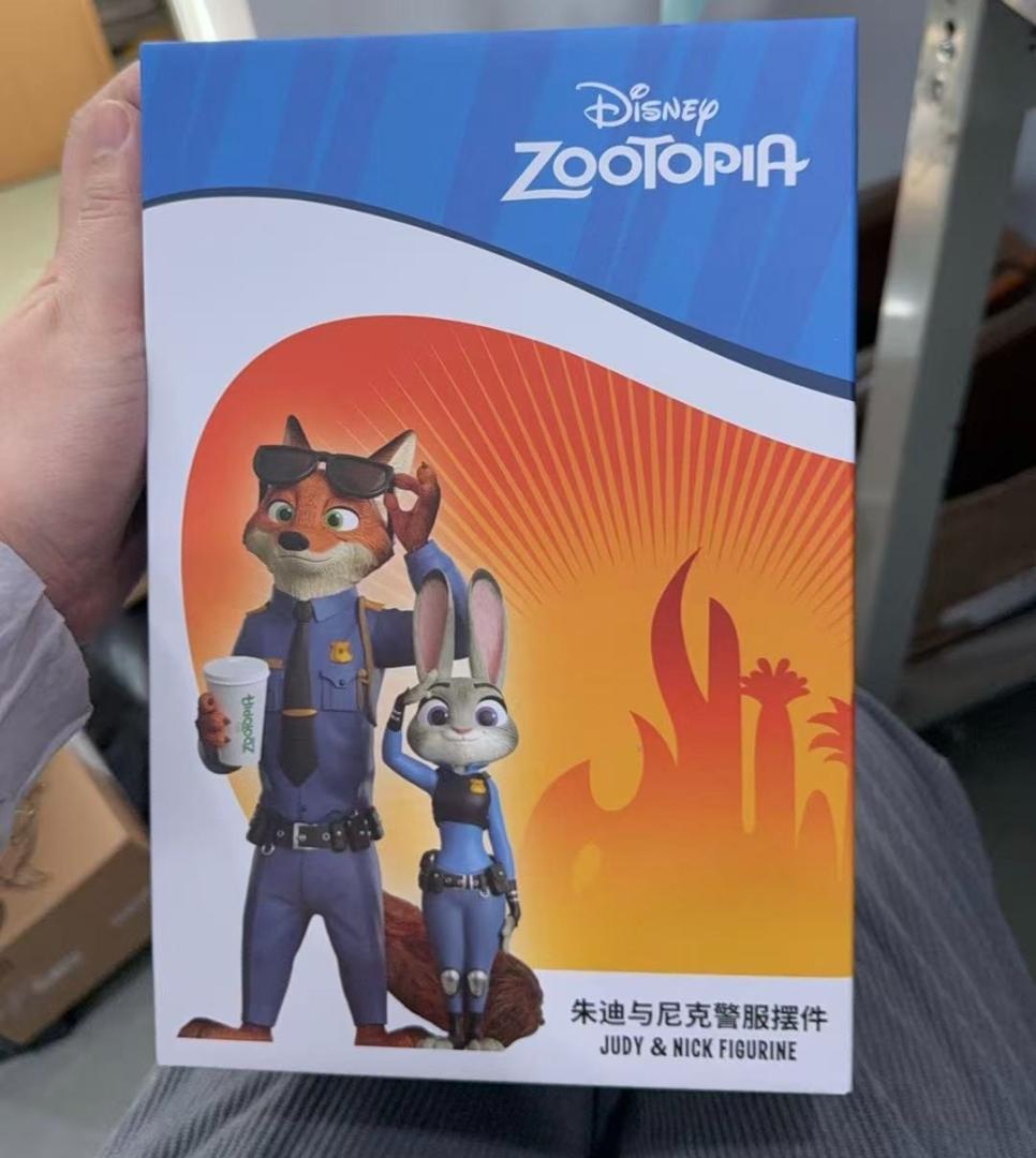 enesco Disney ズートピア ジュディ＆ニック フィギュア 海外限定 ZOOTOPIA ズートピアのフィギュア！🐰🦊 「enesco Disney Traditions