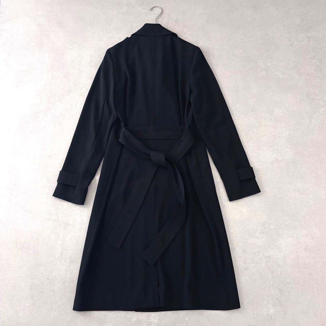 極美品 Theory OAKLANE WS ラップデザイン トレンチコート P - メルカリ