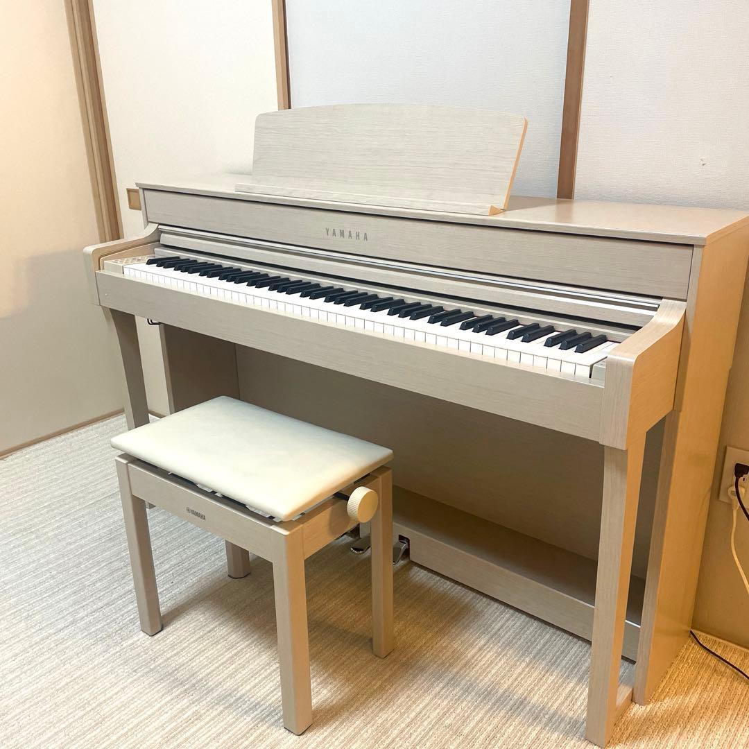 専用！YAMAHA クラビノーバ CLP-645 木製鍵盤 ホワイト 電子ピアノ ヤマハ電子ピアノCLP-645をお探しの方必見！ 島村楽器限定モデル在庫