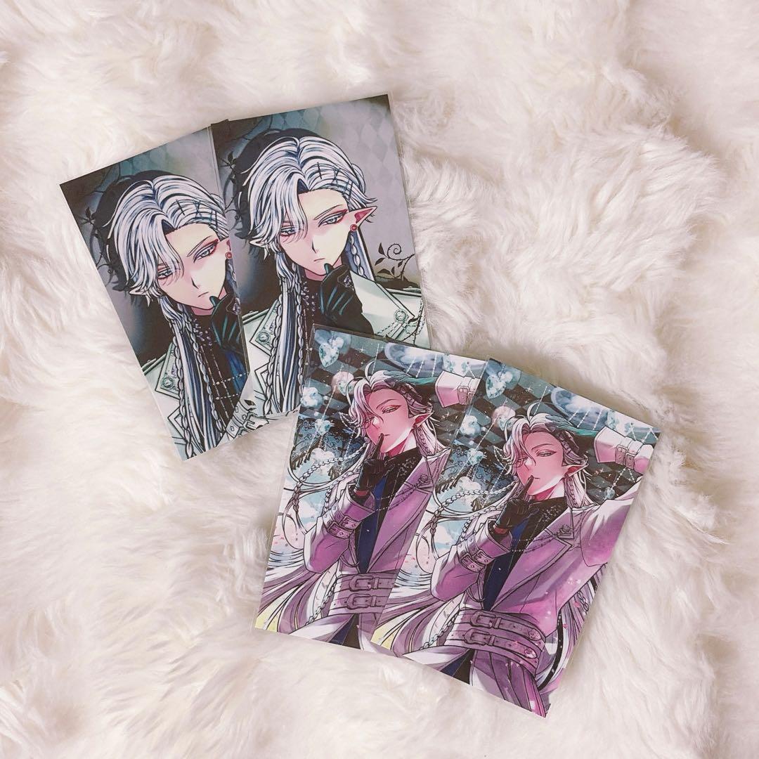 あくねこ シロ バレンタイン トレカ風カード - メルカリ