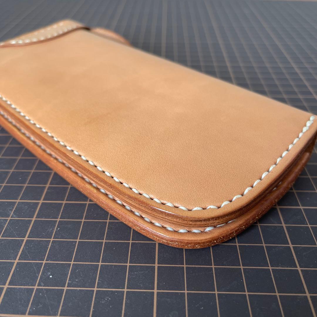 One's Workerワンズワーカーサドルロングウォレットナチュラル