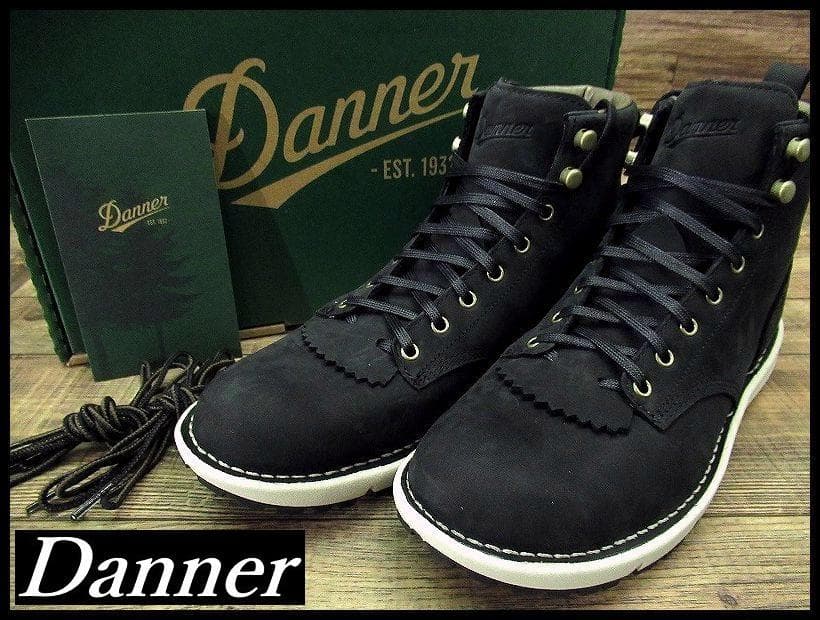 新品 ダナー ロガー 917 ゴアテックス レザー ブーツ 黒 27.0cm ①