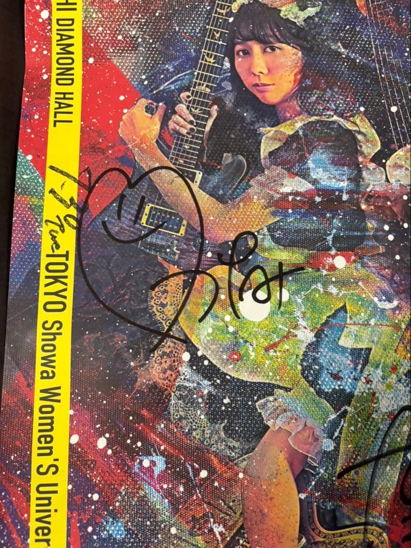 ス*カ様 BAND-MAID直筆サイン入りポスター