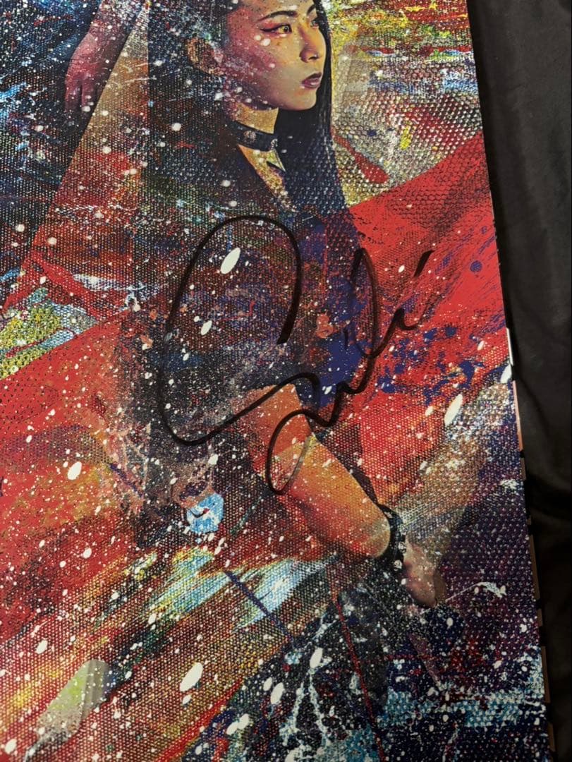 ス*カ様 BAND-MAID直筆サイン入りポスター